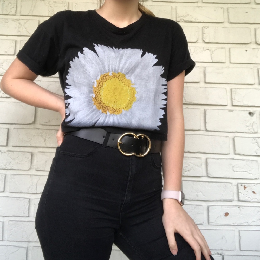 FLOWER CROP TOP